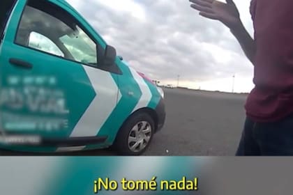 Dijo que no había tomado nada, pero la tecnología lo delató y tuvo que admitirlo.