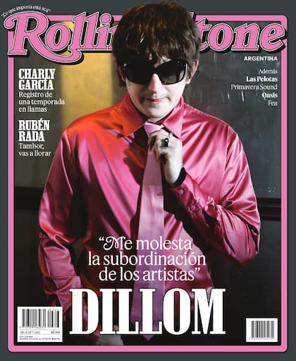 Dillom protagoniza la tapa de la revista Rolling Stone de octubre.