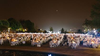 Dîner en blanc en Johannesburgo