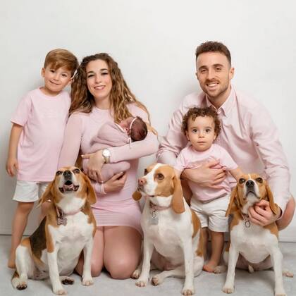 Diogo Jota y su pareja de la adolescencia tuvieron tres hijos juntos, Dinis de 4 años, Duarte de 2 y una niña de siete meses