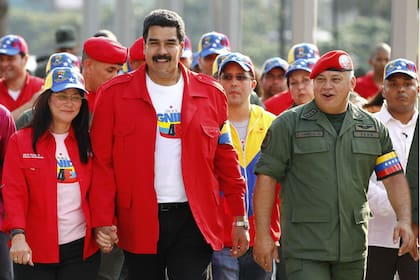Diosdado Cabello, jefe del ala militar del chavismo, es uno de los hombres fuertes en el gobierno del expresidente de Venezuela, Nicolás Maduro