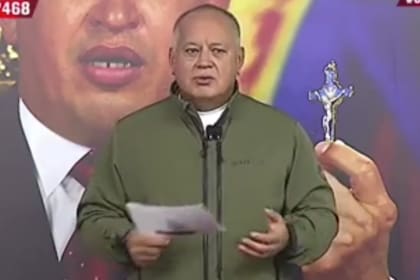 Diosdado Cabello en su show en la televisión pública venezolana