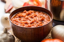 Dip rústico de tomates asados