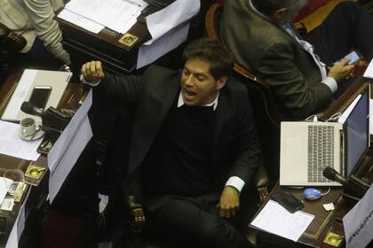 Diputado Axel Kicillof; media sanción Presupuesto; Cámara de Diputados; Congreso
