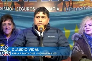 Diputado nacional electo Claudio Vidal, SER Santa Cruz.