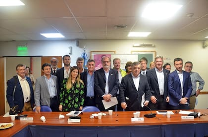 Diputados de Juntos por el Cambio con la Mesa de Enlace
