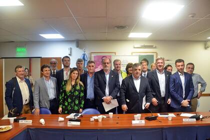 Diputados de Juntos por el Cambio con la Mesa de Enlace