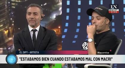 Dipy: "Estabamos bien cuando estabamos mal con Macri"