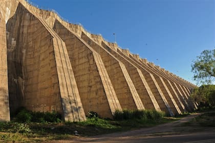 Dique en Cruz del Eje, provincia de Córdoba
