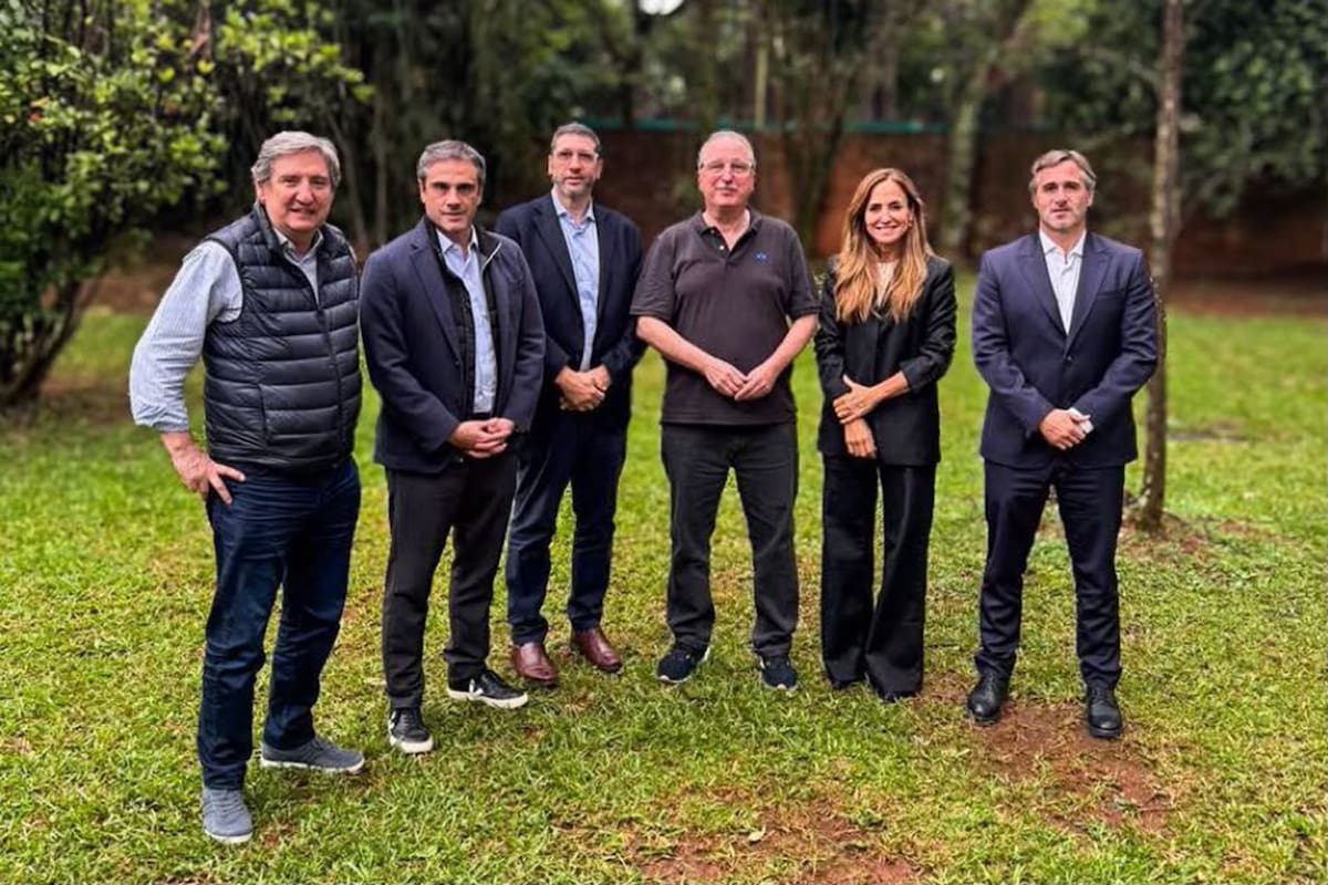 Dirigentes del PJ federal visitaron al gobernador de Misiones, Hugo Passalacqua