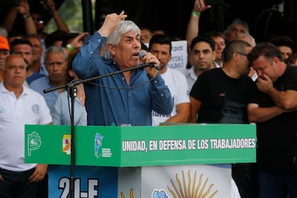 Discurso de Hugo Moyano