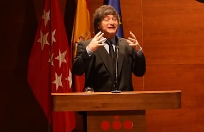 Discurso del presidente Javier Milei en la presentación del Máster en Economía de la Escuela Austriaca en la Universidad Rey Juan Carlos.
