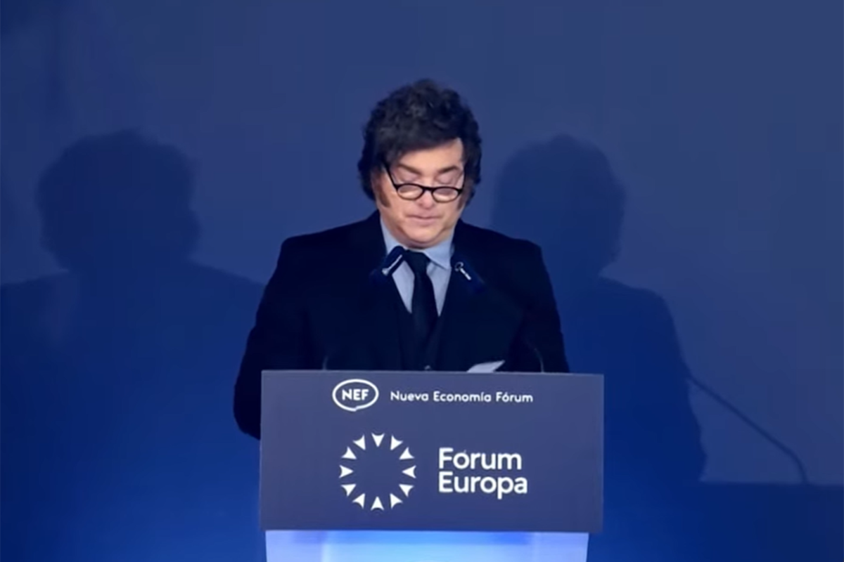 Discurso del Presidente Milei en el Nueva Economía Fórum 2026, en Madrid
