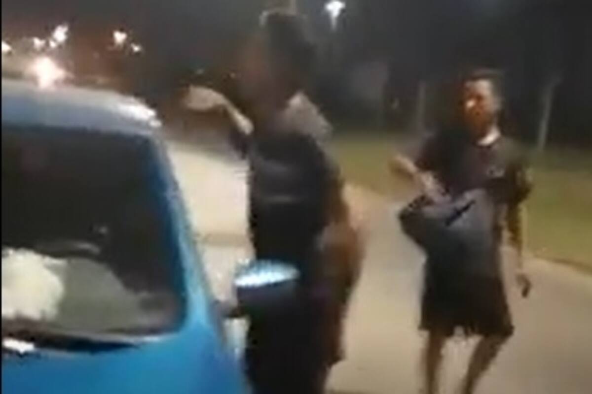 Discusión de tránsito en Moreno