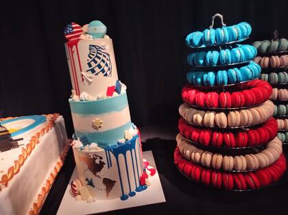 Distintas tortas para el 4 de julio en Buenos Aires