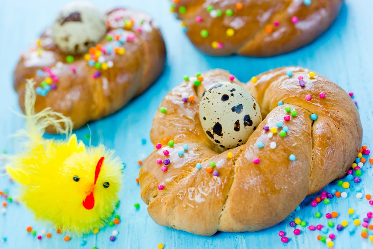 Distintas versiones de la Rosca de Pascua para compatir en Semana Santa.