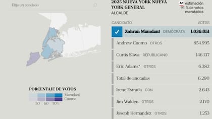 Distrito por distrito, los resultados de las elecciones en Nueva York