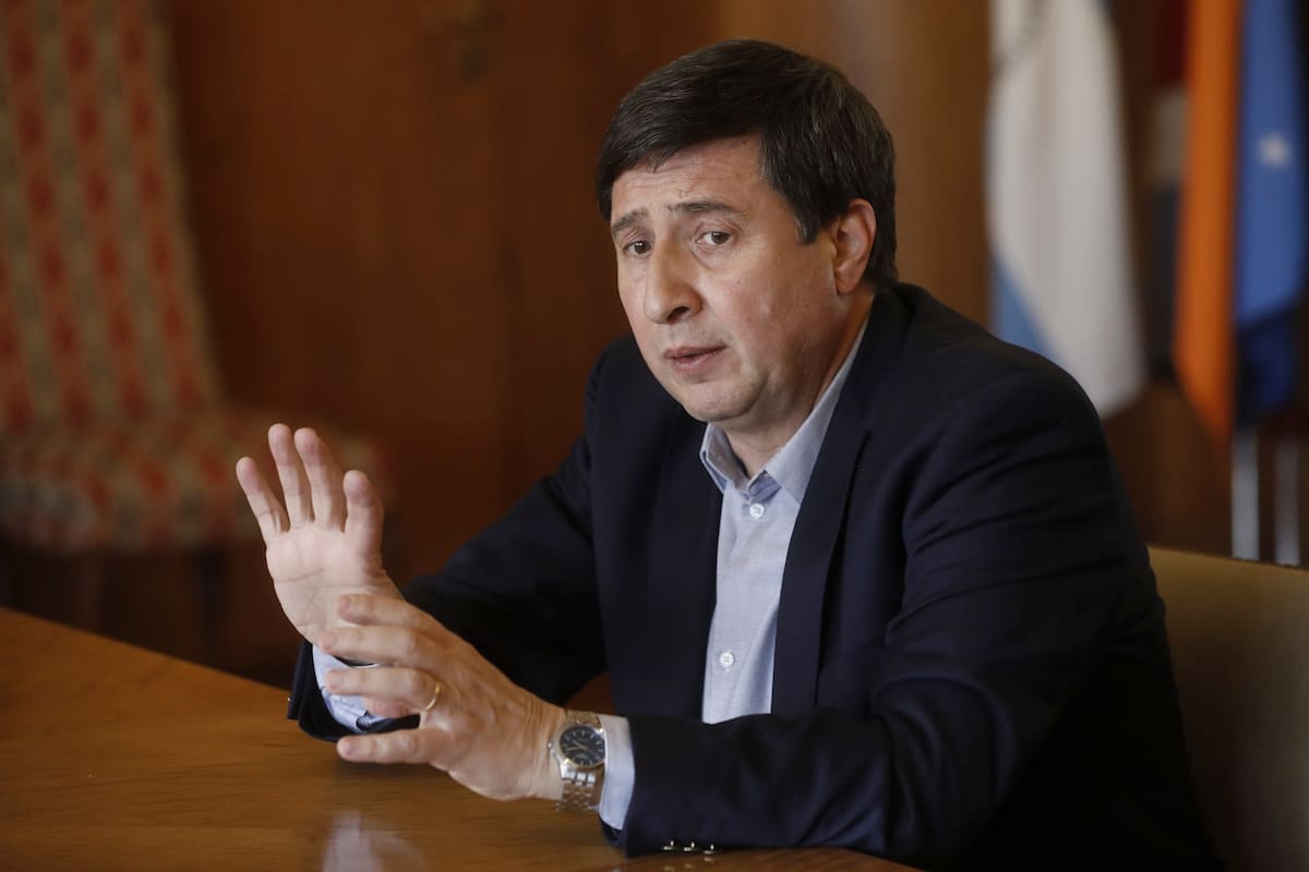 Disturbios en Plaza Mayo , durante el velorio de Maradona. Daniel Arroyo