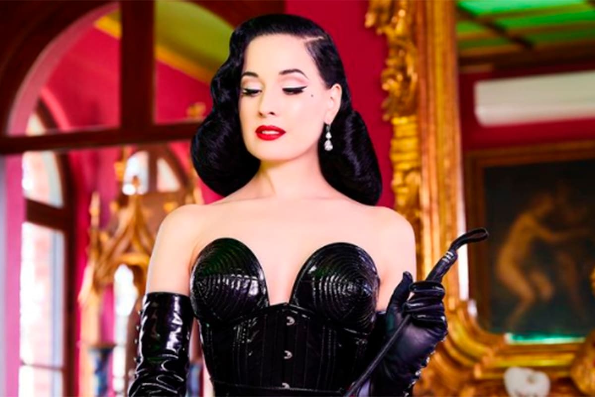 Dita Von Teese se refirió a las acusaciones de abuso contra su exmarido, Marilyn Monroe