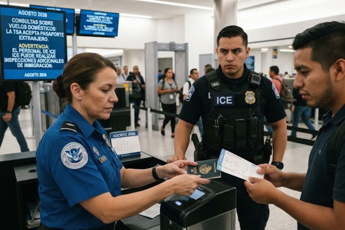 Diversos reportes indican que la TSA compartió más de 30.000 registros de viajeros con el ICE