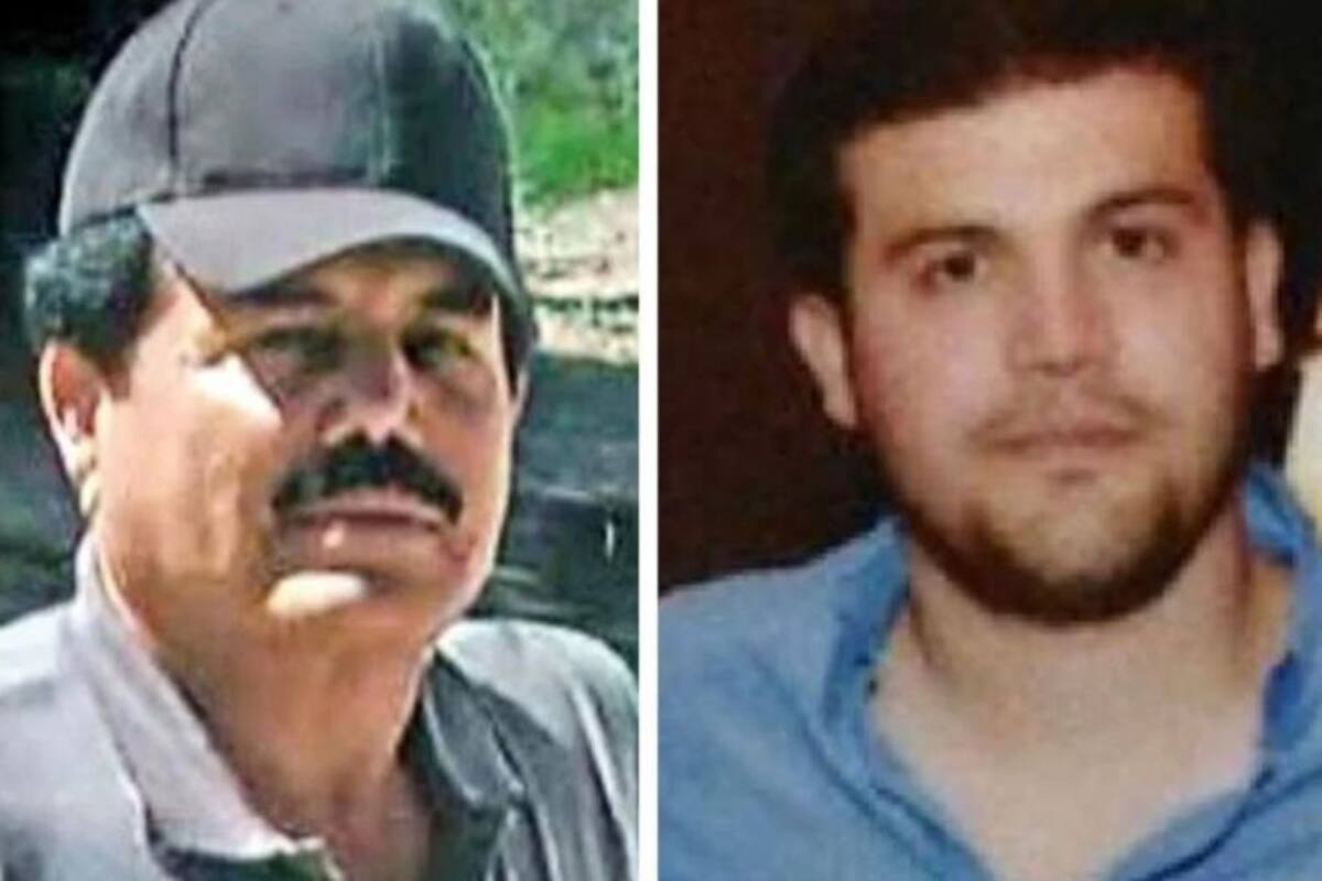 Divulgadas por las autoridades, estas son de las pocas fotos que hay de ambos capos