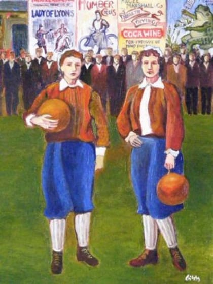 Dixie aceptó presidir el British Ladies´ Football Club fundado en 1884 y que es considerado el primer equipo de balompié femenino de Reino Unido