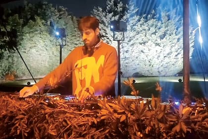 DJ Pabels en acción.