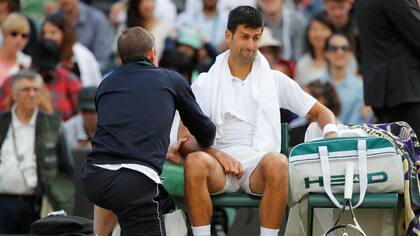 Djokovic abandonó