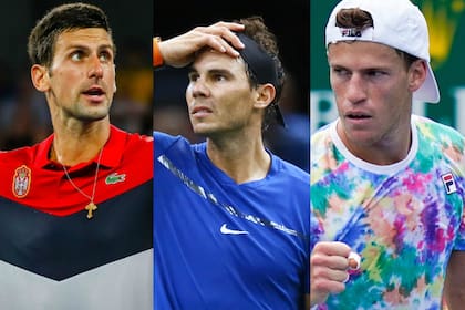 Djokovic, Nadal y Schwartzman, tres voces que expresan las diferencias que surgieron dentro de la ATP.