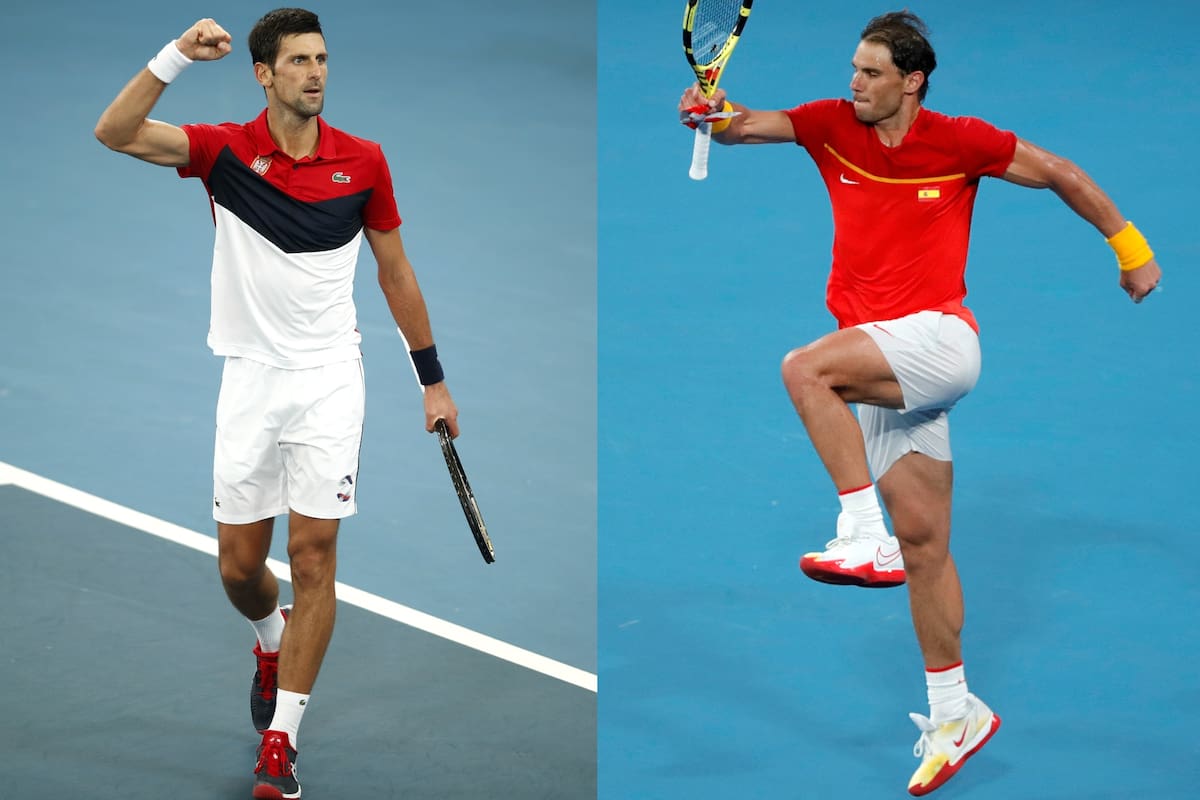 Djokovic y Nadal, los dos mejores del ranking estarán frente a frente en Sydney
