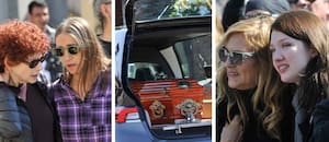 Familiares, colegas y amigos como Hilda Lizarazu, Fabián Quintiero y Cachorro López despidieron al músico