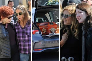 Familiares, colegas y amigos como Hilda Lizarazu, Fabián Quintiero y Cachorro López despidieron al músico
