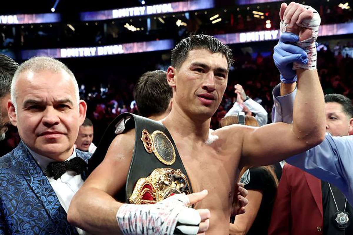 Dmitry Bivol, campeón de los semipesados