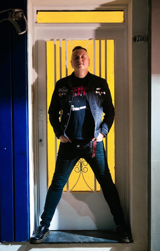 Dmitry Spirin, estampa de punkrocker