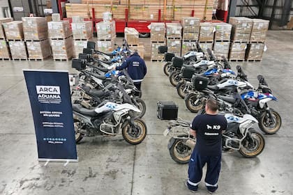 Doce motos alta gama fueron secuestradas en el paso fronterizo San Sebastián, en Tierra del Fuego