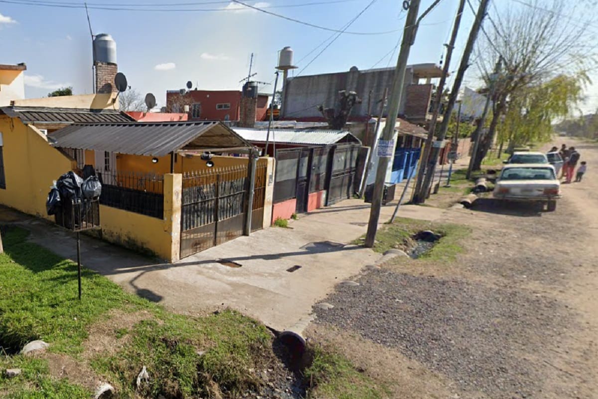 Doctor José Equiza y Esteco, en La Matanza, donde mataron a un conductor de la aplicación DiDi