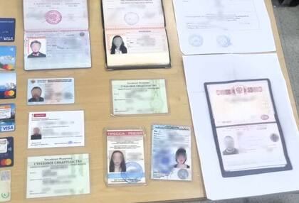 Documentación secuestrada al entorno del ruso Konstantin Rudnev