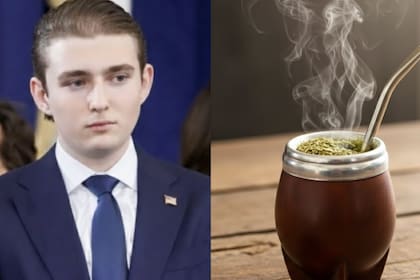 Documentos muestran que Barron Trump es uno de los cinco directores de SOLLOS Yerba Mate Inc., descrita como una "compañía de bebidas de yerba mate"