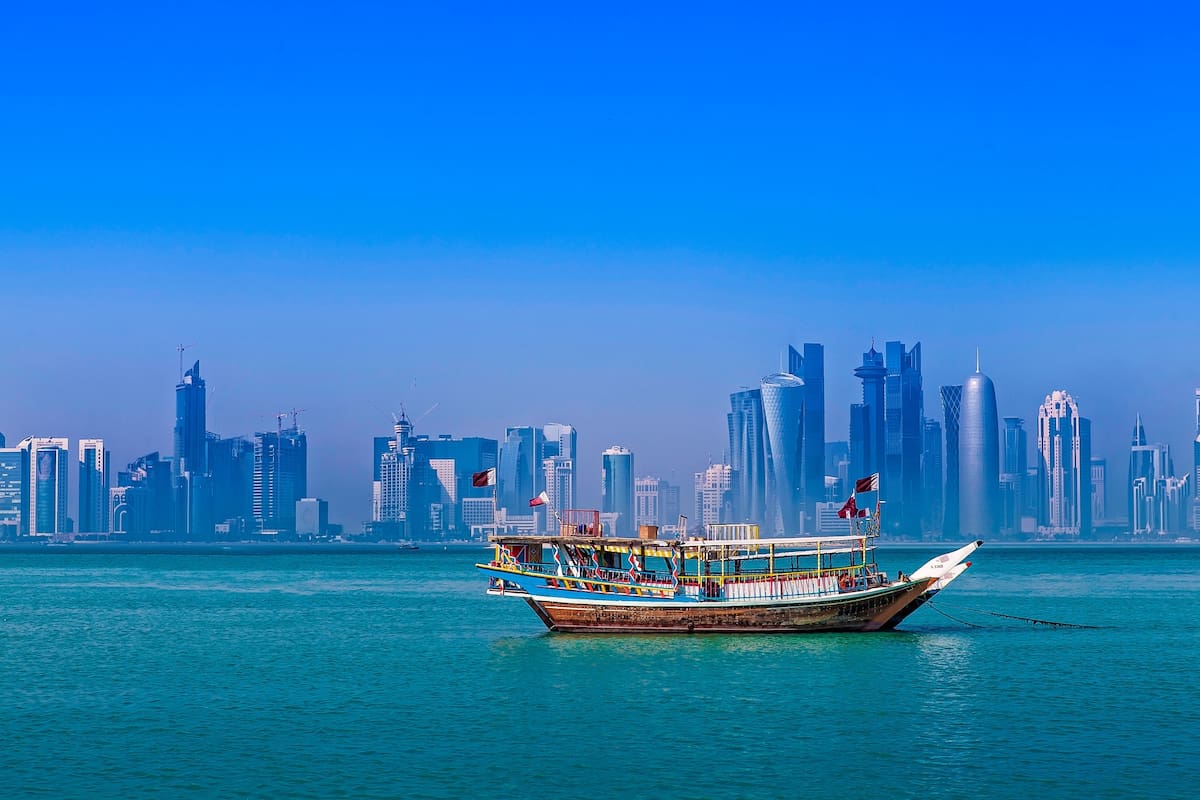 Doha desde el agua