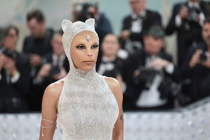Doja Cat asiste a la Gala Met 2023 que celebra "Karl Lagerfeld: A Line Of Beauty" en el Museo Metropolitano de Arte
