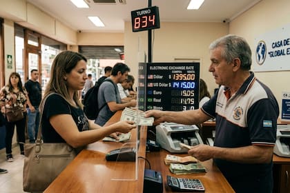 Dólar hoy y dólar blue hoy: a cuánto cotiza este sábado 11 de abril (imagen ilustrativa generada con IA)