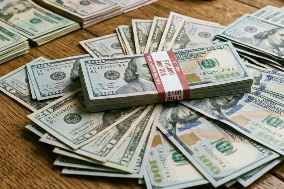 Dólar hoy y dólar blue hoy: a cuánto cotiza este sábado 9 de mayo (imagen representativa generada con IA)