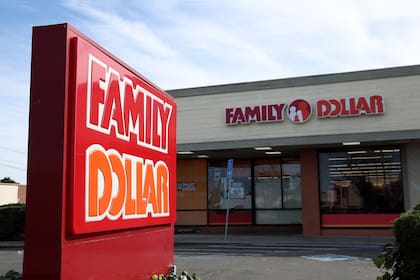 Dollar Tree decidió desprenderse de Family Dollar poniendo fin a un intento de expansión que no tuvo los resultados esperados (Archivo)