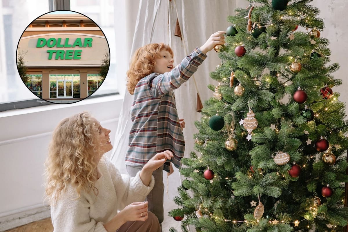 Dollar Tree vende algunos objetos decorativos de Navidad a tan solo US$1,25 (Canva)