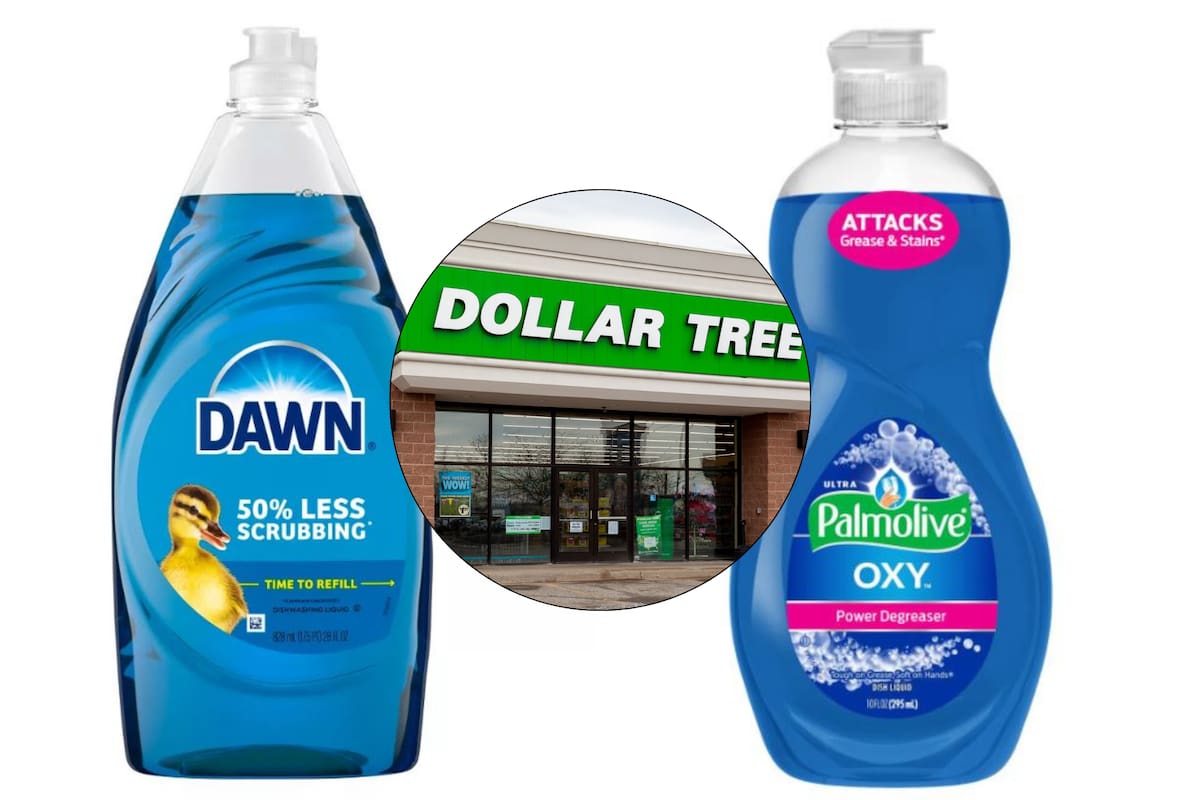 Dollar Tree vende un producto económico para desengrasar los platos