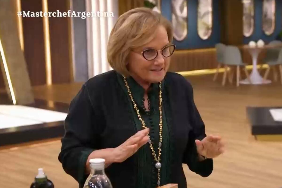 Dolli Irigoyen advirtió a una participante por su plato (Captura video)