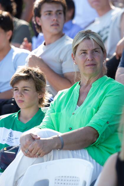 Dolores Benedit, infaltable en el polo.