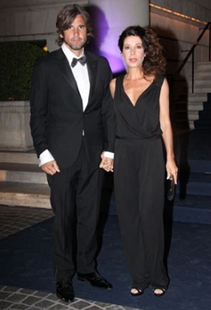 Dolores Cahen D Anvers y Horacio Mazza, en la gala solidaria de Valeria Mazza de 2011