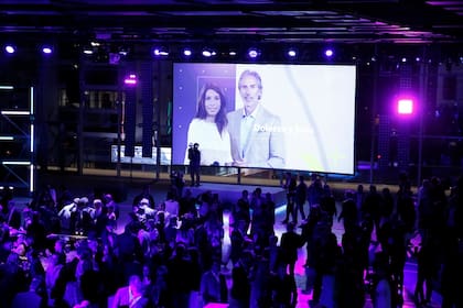 Dolores Cahen D’Anvers y Juan Miceli, dos de los conductores de la nueva señal
