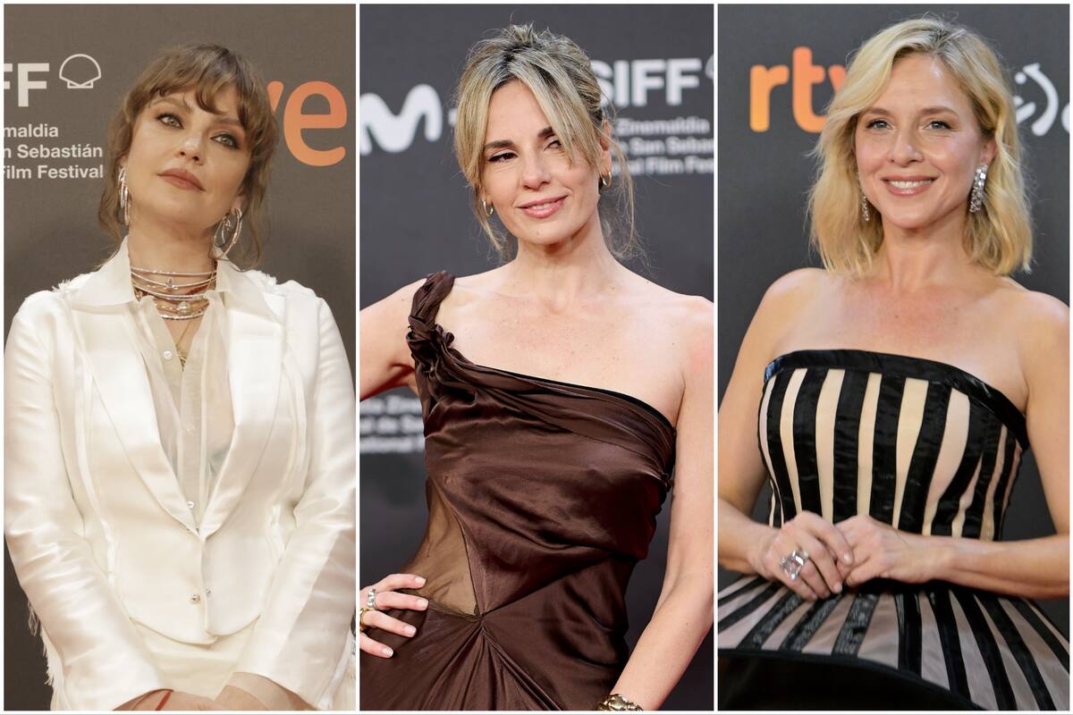 Dolores Fonzi, Julieta Cardinali y Carla Peterson, tres de las argentinas que se dan cita en el Festival de San Sebastián